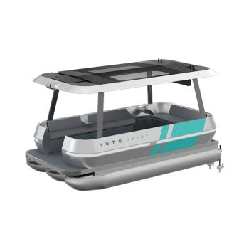 Foxtechrobot XI  Automatic Driving Tour Boat Popular Rotomolding Electric Leisure Sightseeing Boat For Water park 
