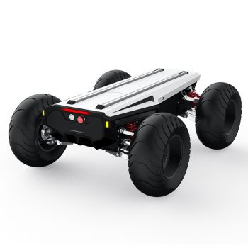MK-ROBOT Custom Multi-modal 80KG Load Automobile Unmanned Vehicle UGV Chassis Frame Robot Platform