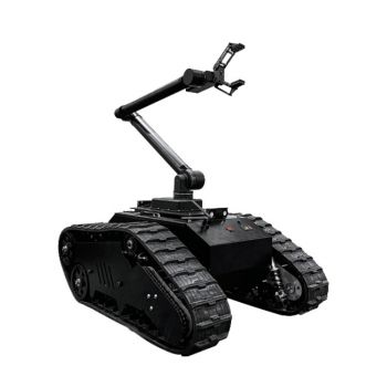 TS5.0 100kg All Terrain High Speed Rubber Steel Crawler Tank Tracked Undercarriage Unmanned Vehicle Robot Chassis Platform