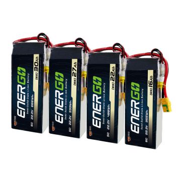 Energo Series Semi-Solid-State Li-ion Battery 6s 22000 mAh